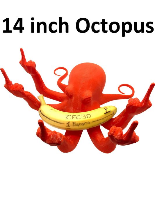 BIG Angry Magnetic Octopus Pen Holders